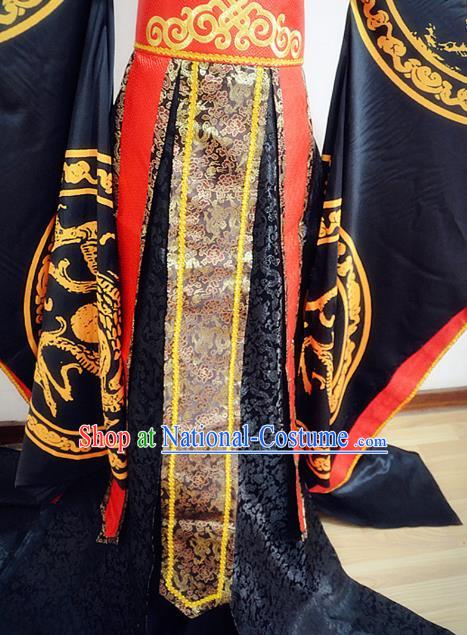 Chinese Ancient Swordsman Hanfu Han Dynasty Imperial Concubine Queen Embroidered Historical Costumes