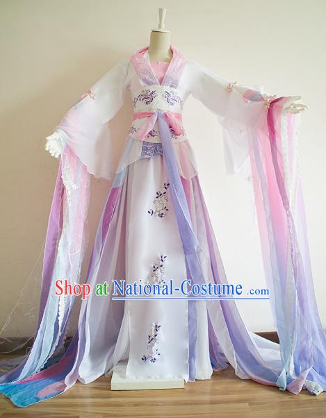 Chinese Traditional Han Dynasty Princess Hanfu Dress Ancient Cosplay Imperial Consort Costume for Women