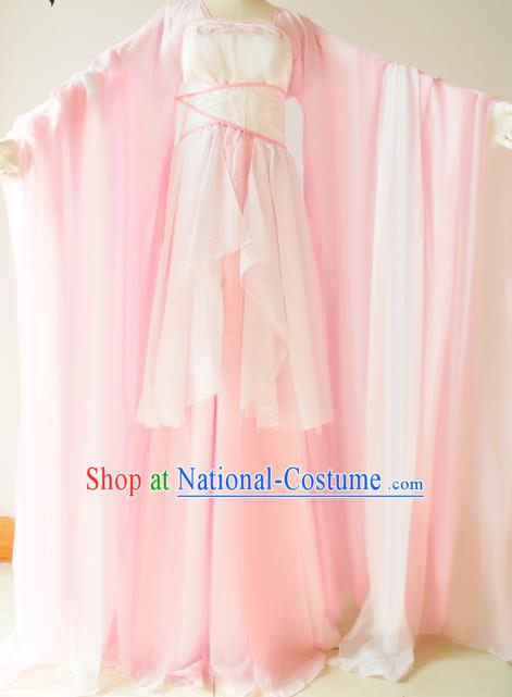 Chinese Traditional Han Dynasty Princess Hanfu Dress Ancient Cosplay Fairy Costume for Women