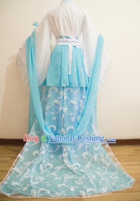 Chinese Ancient Swordsman Hanfu Han Dynasty Imperial Concubine Queen Embroidered Historical Costumes