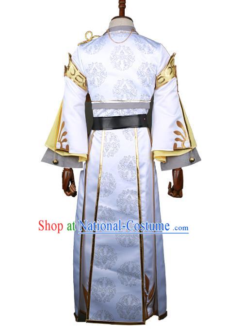 Chinese Ancient Swordsman Hanfu Han Dynasty Imperial Concubine Queen Embroidered Historical Costumes