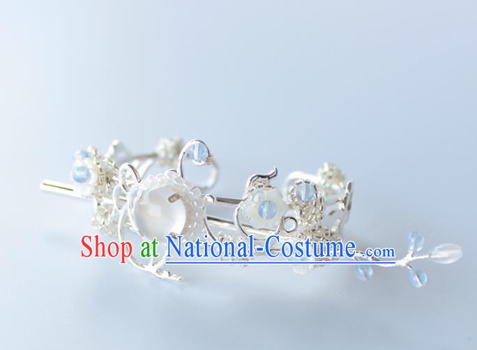 Chinese Ancient Handmade Hairdo Crown Hair Accessories Hanfu Hairpins for Women