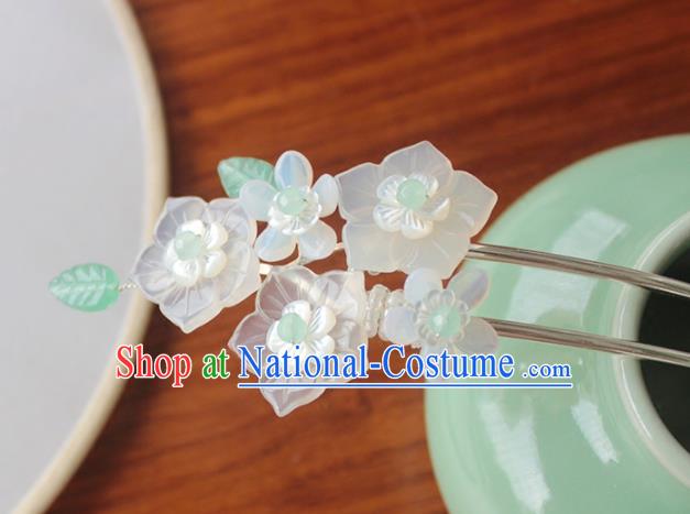 Chinese Ancient Handmade Oriental Cherry Hair Clip Hair Accessories Hanfu Hairpins for Women