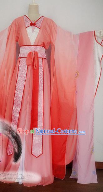 Chinese Tang Dynasty Empress Hanfu Dress Ancient Fairy Traditional Clothing for Women