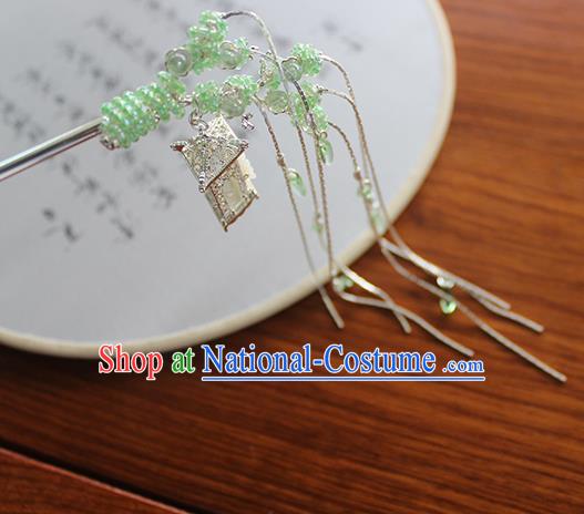 Chinese Ancient Handmade Palace Hair Clip Hair Accessories Hanfu Tassel Hairpins for Women