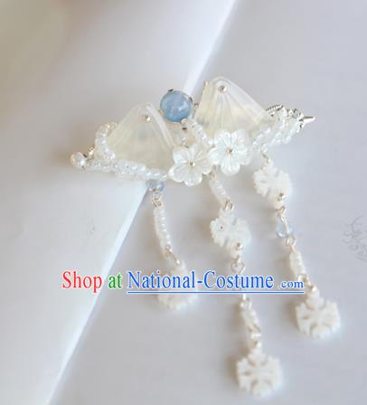 Chinese Ancient Handmade Palace Tassel Hair Stick Hair Accessories Hanfu Hairpins for Women