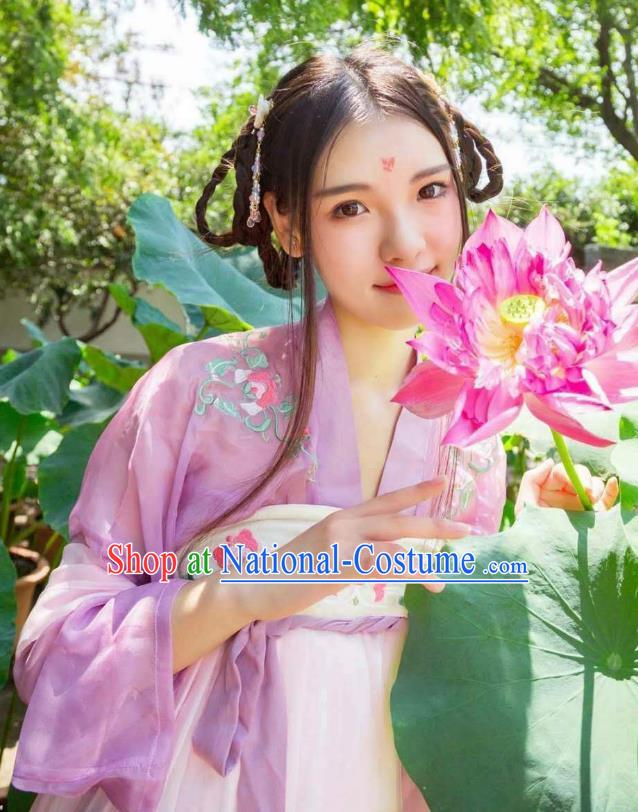 Chinese Ancient Palace Lady Hanfu Han Dynasty Imperial Concubine Queen Embroidered Historical Costumes