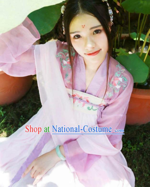 Chinese Ancient Palace Lady Hanfu Han Dynasty Imperial Concubine Queen Embroidered Historical Costumes