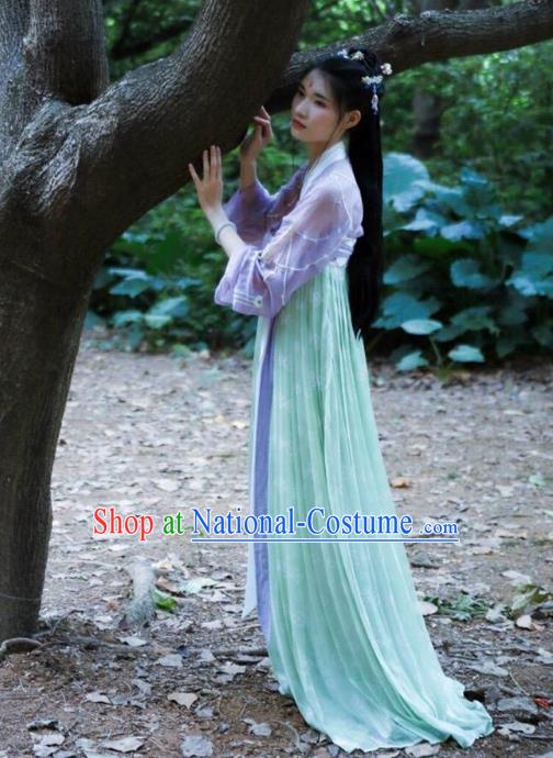 Chinese Ancient Palace Lady Hanfu Han Dynasty Imperial Concubine Queen Embroidered Historical Costumes