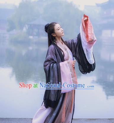 Chinese Ancient Palace Lady Hanfu Han Dynasty Imperial Concubine Queen Embroidered Historical Costumes