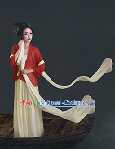 Chinese Ancient Song Dynasty Young Lady Nobility Matron Costumes for Women