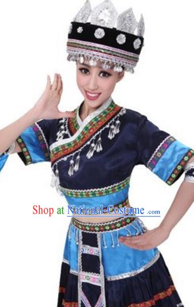 Traditional Chinese Yangge Fan Dance Folk Dance Ethnic Costume Classical Yangko Chorus Modern Dance Dress Halloween Clothing and Shoes