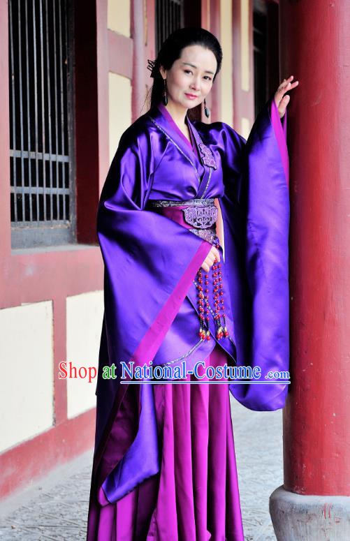 Traditional Chinese Ancient Imperial Concubine Hanfu Dress Qin Dynasty Imperial Consort Zhao Embroidered Historical Costume for Women