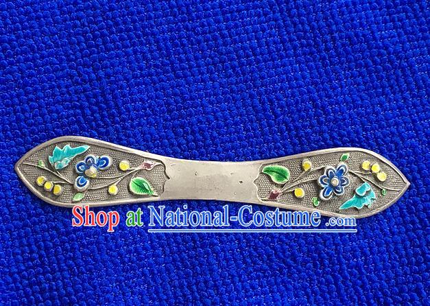 Chinese Traditional Ancient Queen Cloisonne Hair Stick Hairpins Hair Accessories for Women