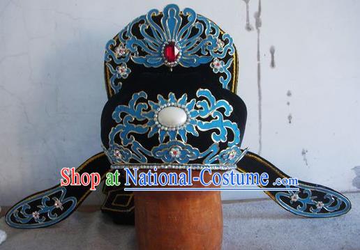 Chinese Traditional Beijing Opera Niche Scholar Hats for Men