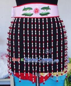 Chinese Traditional Beijing Opera Young Lady Waist Accessories China Peking Opera Beads Dress for Adults