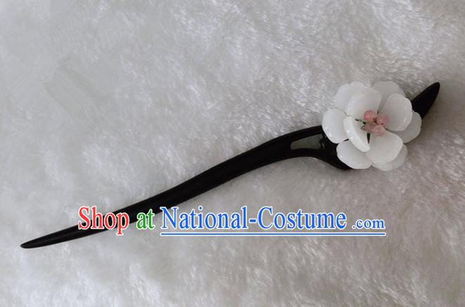 Chinese Traditional Hair Accessories Ancient Ebony Hairpins Bride Hair Clip for Women