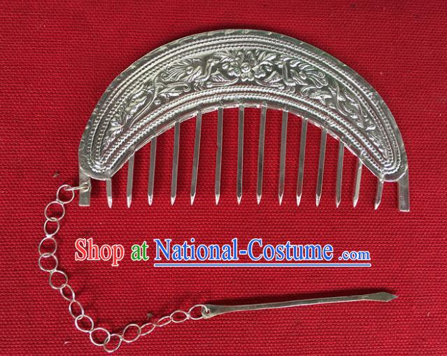 Chinese Traditional Ancient Bride Hair Comb Hanfu Hairpins Hair Accessories for Women