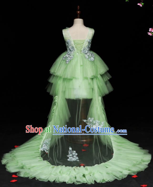 Top Grade Stage Performance Catwalks Costumes Children Halloween Cosplay Princess Full Dress Chorus Modern Fancywork Clothing