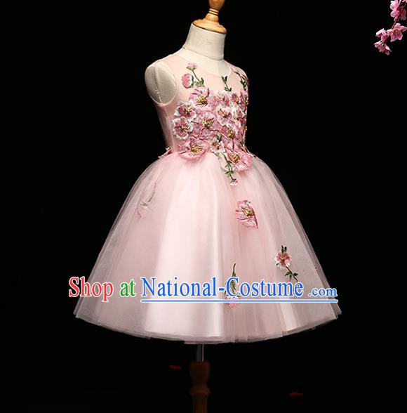 Top Grade Stage Performance Catwalks Costumes Children Halloween Cosplay Princess Full Dress Chorus Modern Fancywork Clothing