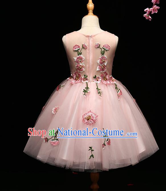 Top Grade Stage Performance Catwalks Costumes Children Halloween Cosplay Princess Full Dress Chorus Modern Fancywork Clothing