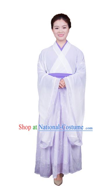 Chinese Traditional Jin Dynasty Swordswoman Costumes Ancient Nobility Lady Dress for Women