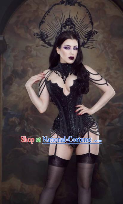 Top Grade Halloween Stage Performance Customized Costume Models Catwalks Clothing for Women