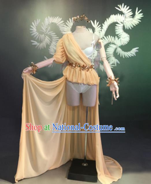 Top Grade Stage Performance Models Show Goddess Wings Brazilian Rio Carnival Costume for Women