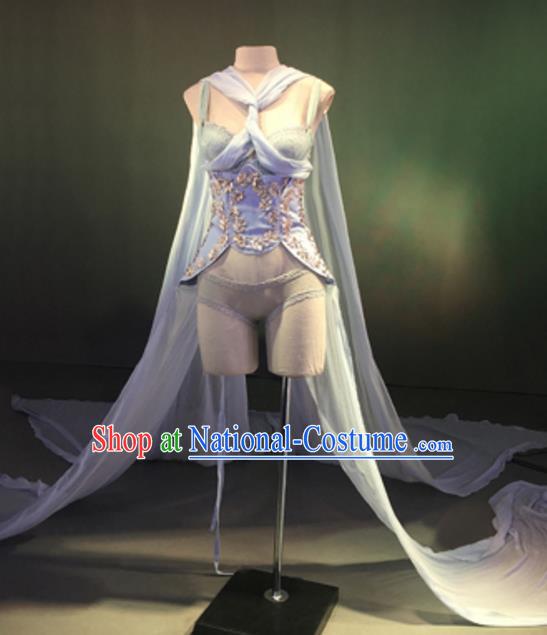 Top Grade Models Show Costume Cosplay Full Dress Stage Performance Compere Clothing for Women