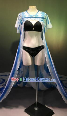 Top Grade Models Show Costume Stage Performance Catwalks Bikini Dress for Women