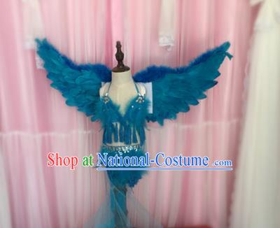 Top Grade Stage Performance Catwalks Costumes Children Halloween Cosplay Princess Full Dress Chorus Modern Fancywork Clothing