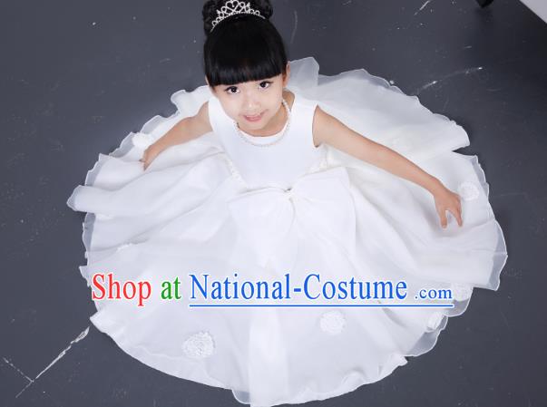 Top Grade Stage Performance Catwalks Costumes Children Halloween Cosplay Princess Full Dress Chorus Modern Fancywork Clothing