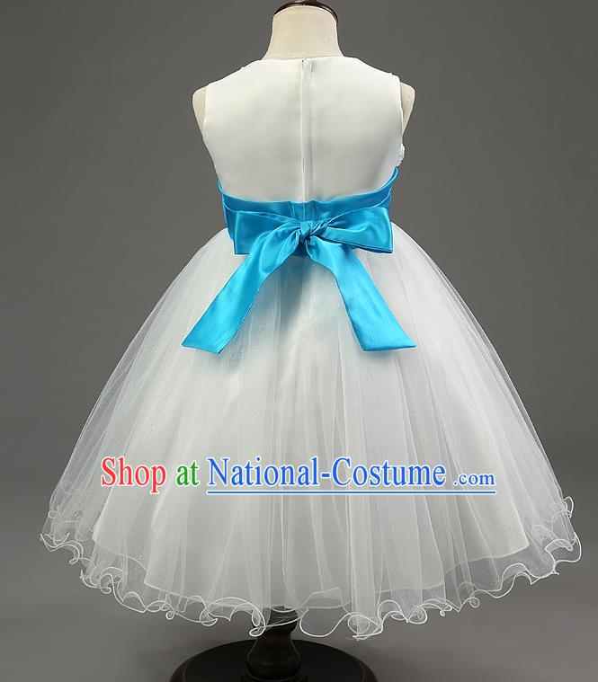 Top Grade Stage Performance Catwalks Costumes Children Halloween Cosplay Princess Full Dress Chorus Modern Fancywork Clothing