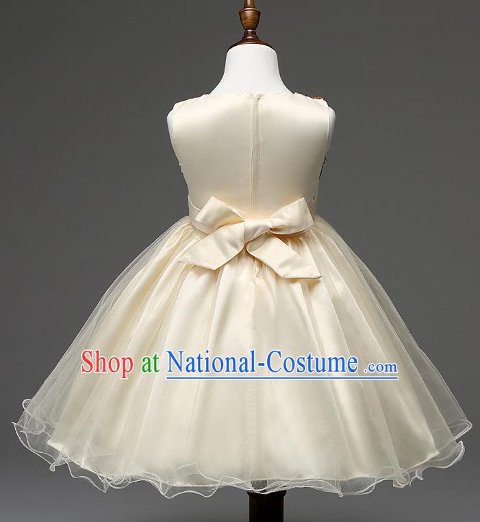 Top Grade Stage Performance Catwalks Costumes Children Halloween Cosplay Princess Full Dress Chorus Modern Fancywork Clothing