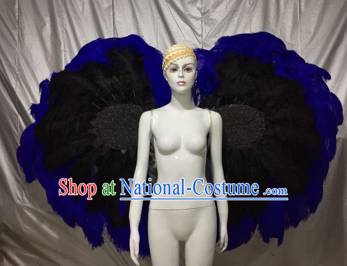 Top Grade Brazilian Carnival Samba Dance Catwalks Feather Angel Wings for Women