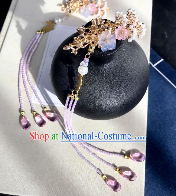 Chinese Ancient Style Hair Jewelry Accessories Cosplay Hairpins Headwear Headdress for Women