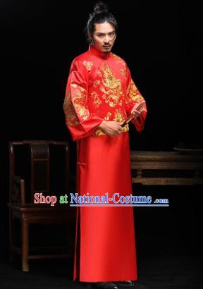 Traditional Chinese Wedding Costumes Traditional Xiuhe Suits Ancient Chinese bridal Full Dress