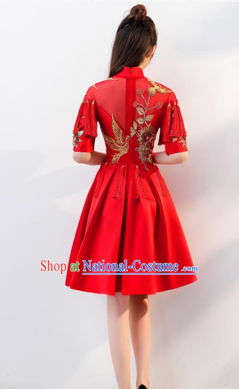 Traditional Chinese Wedding Costumes Traditional Xiuhe Suits Ancient Chinese bridal Full Dress