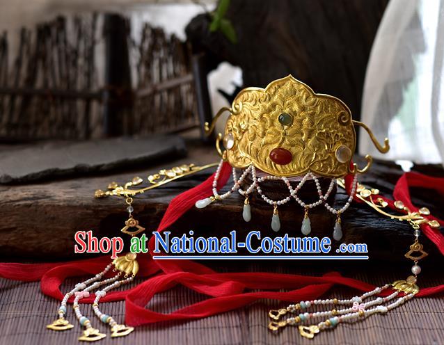 Chinese Traditional Hair Accessories Phoenix Coronet Ancient Empress Hairpins Headwear for Women