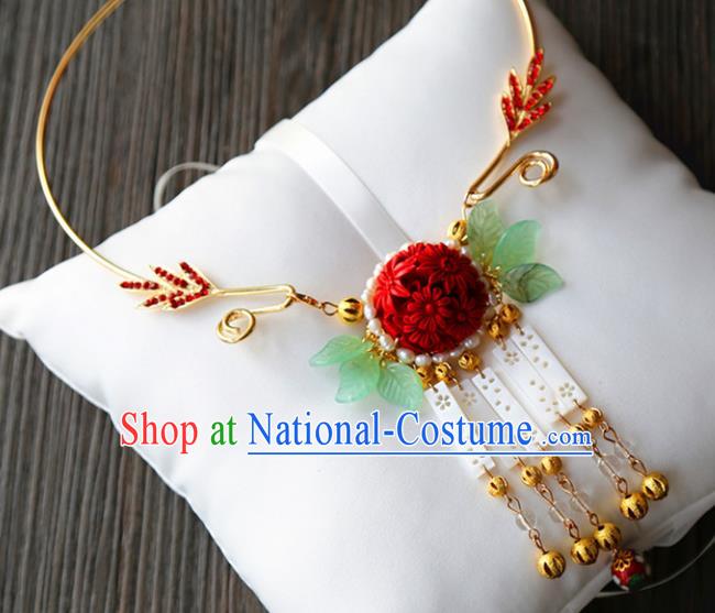 Chinese Ancient Style Hair Jewelry Accessories Cosplay Hairpins Headwear Headdress for Women