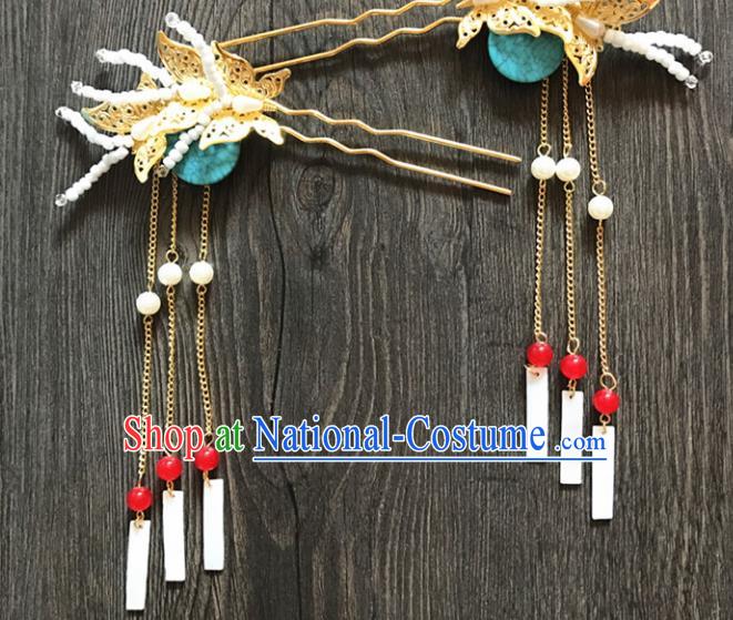 Chinese Ancient Style Hair Jewelry Accessories Cosplay Hairpins Headwear Headdress for Women