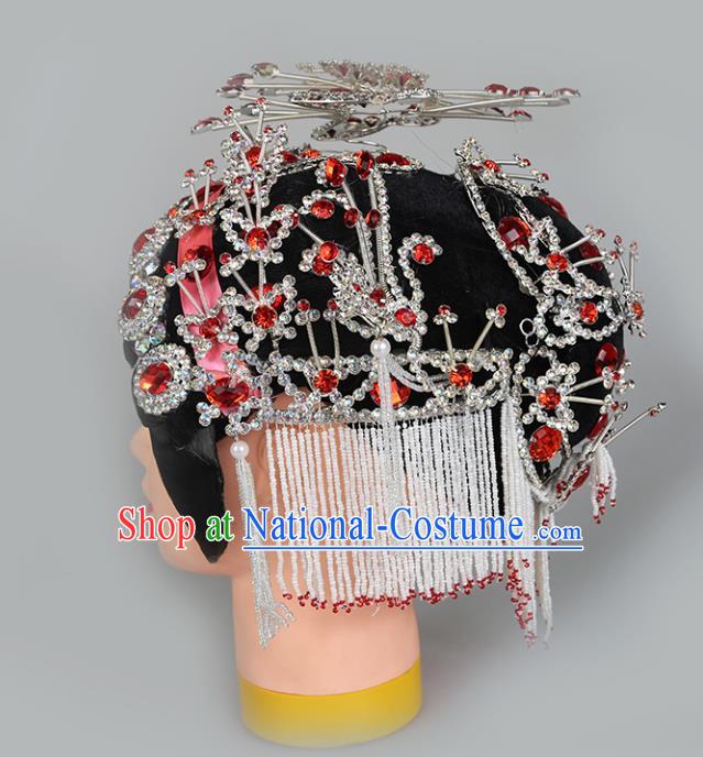 Traditional China Beijing Opera Costume Gifted Scholar Embroidered Robe and Hat Ancient Chinese Peking Opera Embroidery Clothing