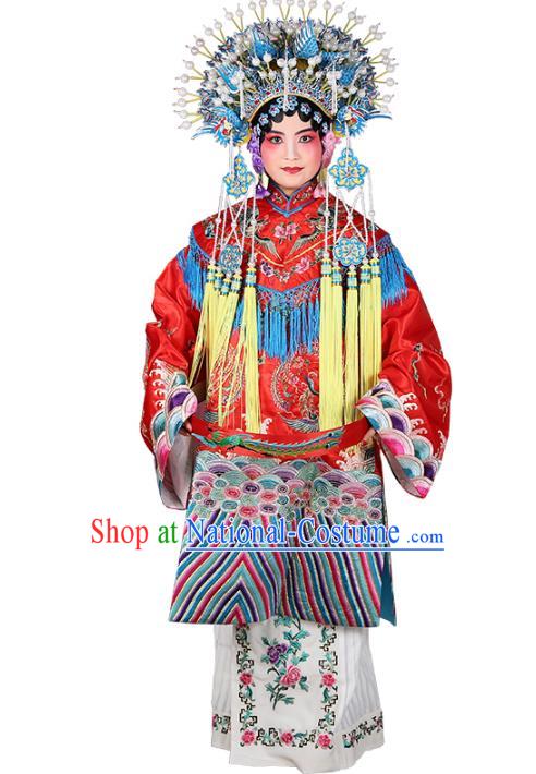 Professional Chinese Traditional Beijing Opera Imperial Consort Wedding Costumes for Adults