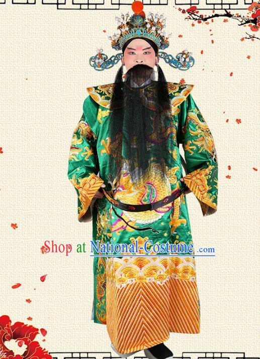 Traditional China Beijing Opera Costume Gifted Scholar Embroidered Robe and Hat Ancient Chinese Peking Opera Embroidery Clothing