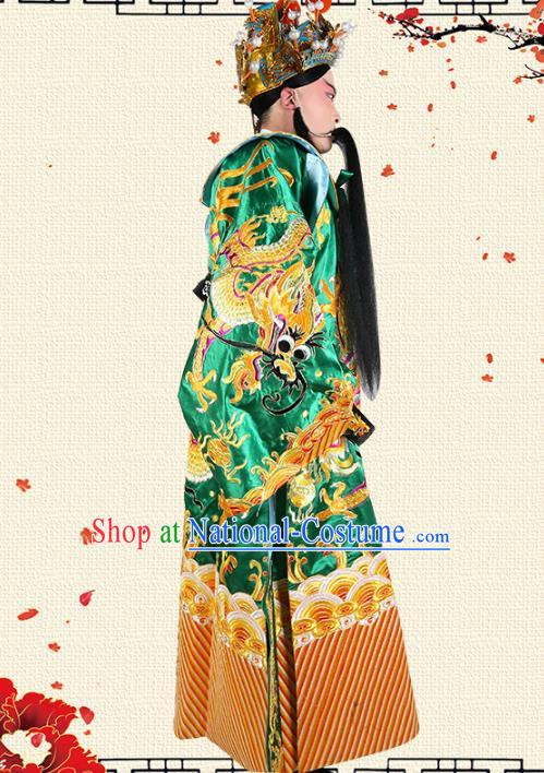 Traditional China Beijing Opera Costume Gifted Scholar Embroidered Robe and Hat Ancient Chinese Peking Opera Embroidery Clothing