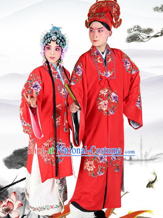 Professional Chinese Beijing Opera Costumes Peking Opera Gifted Scholar and Diva Robes for Adults