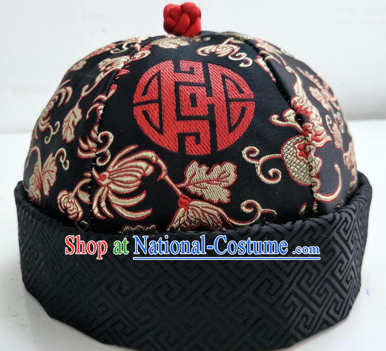 Chinese Traditional Handmade Landlord Hat for Men