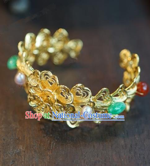 Chinese Handmade Bracelet Ancient Bride Bangle Jewelry Accessories for Women