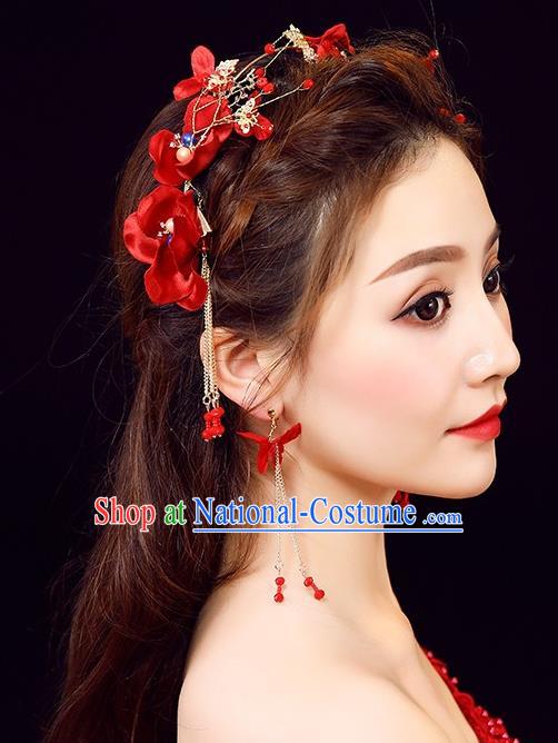 Chinese Ancient Style Hair Jewelry Accessories Cosplay Hairpins Headwear Headdress for Women