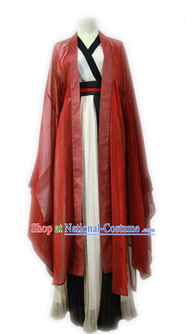 Chinese Ancient Palace Lady Hanfu Han Dynasty Imperial Concubine Queen Embroidered Historical Costumes